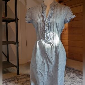 Converse Blue and White Striped Dress